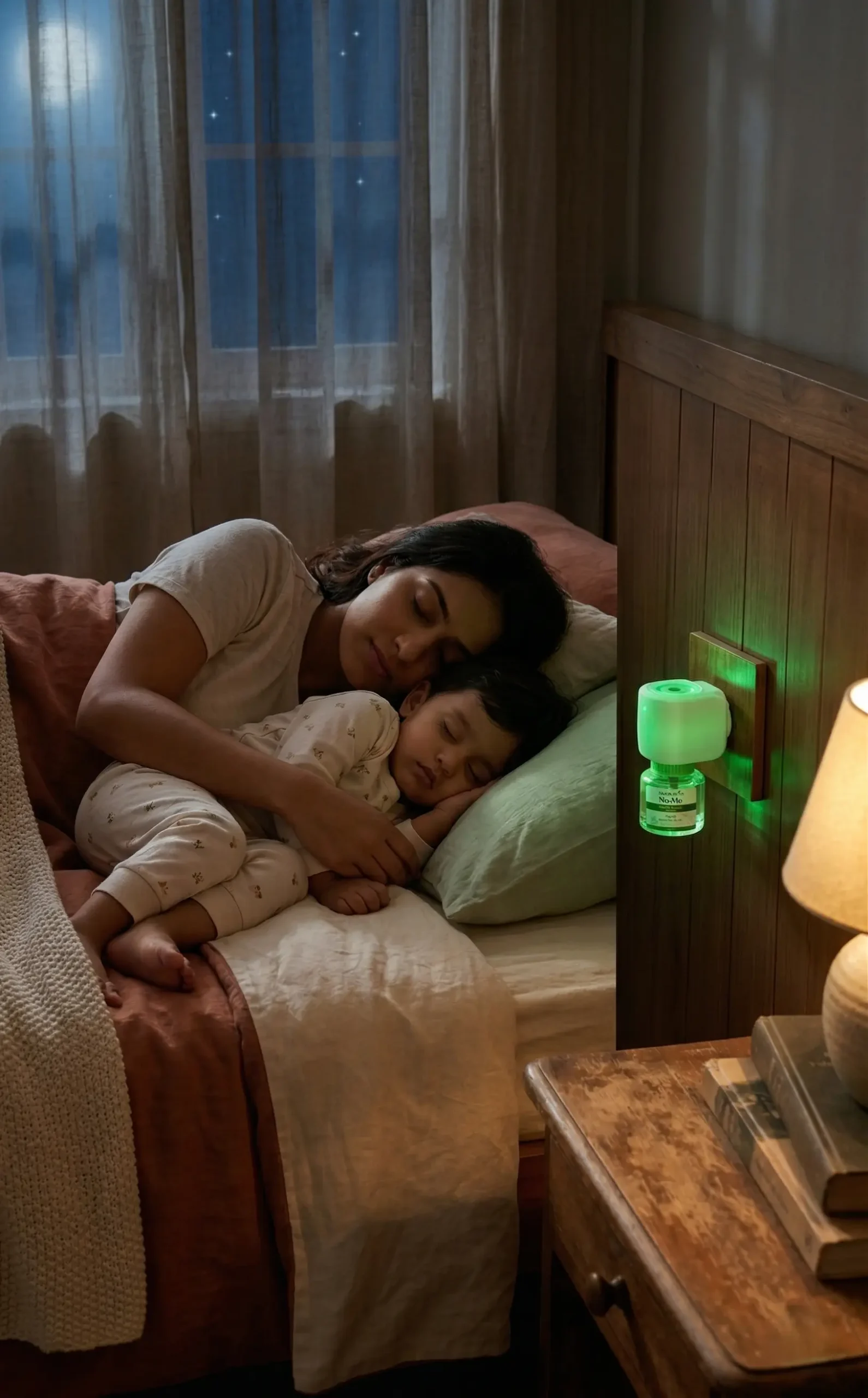 No-Mo herbal vaporizer natural safe mosquito repellent for kids and family India