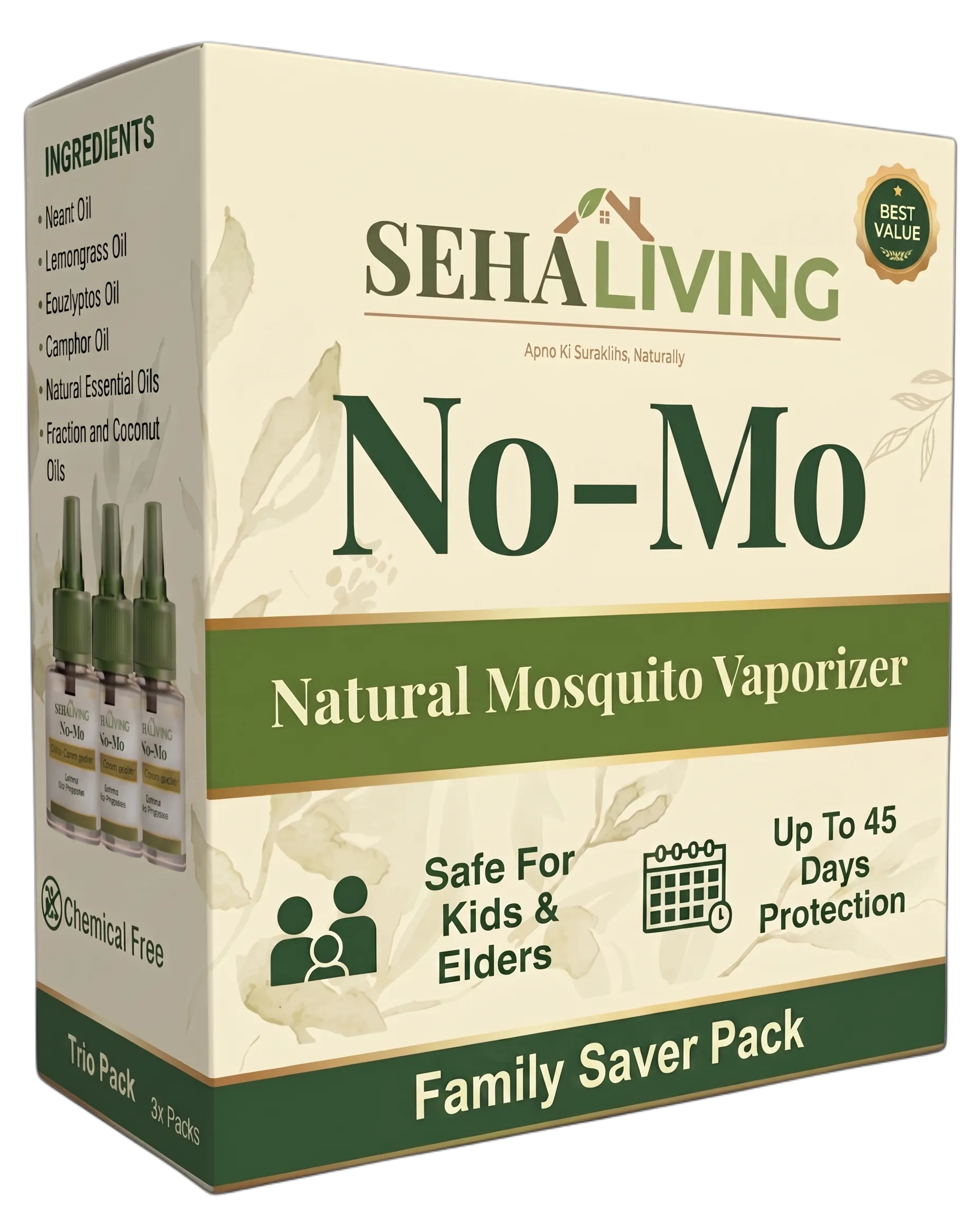No-Mo Family Saver Trio