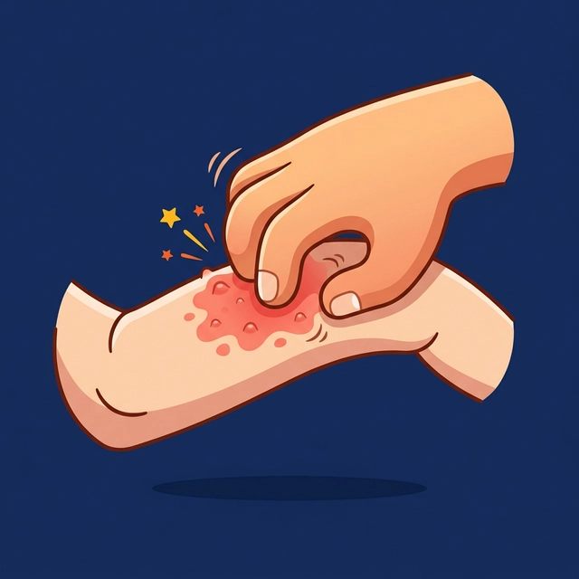 Mosquito bite itching skin rash problem India solution needed